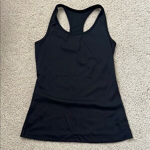 nike Black Racerback Tank Top